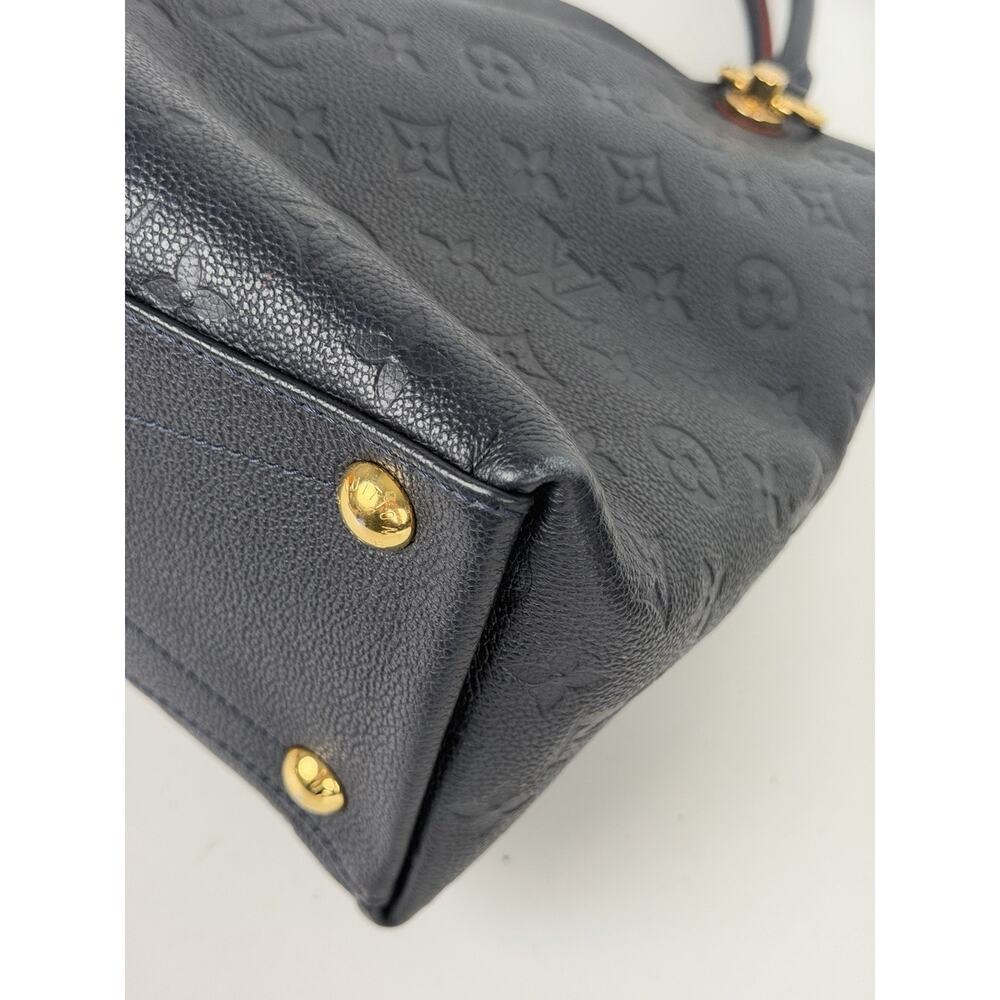 Louis Vuitton V Tote Shoulder Bag MM in LV Monogram Empreinte Leather 2019 S21 - Picture 6 of 16